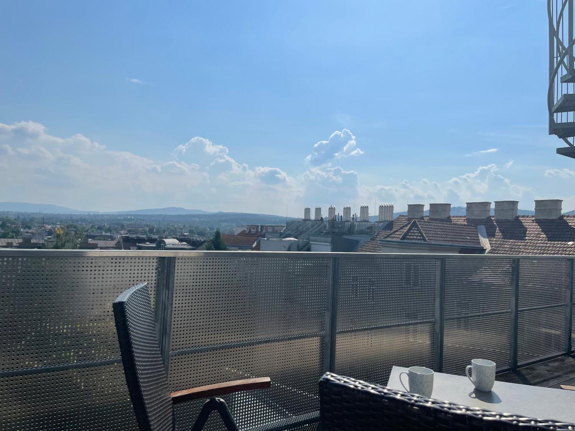 Rooftop Terrace- Panoramablick Ueber Wien Apartment Екстериор снимка